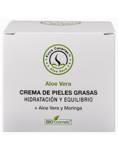 💚Gezichtscrème met aloë vera voor vette huid | Finca Canarias