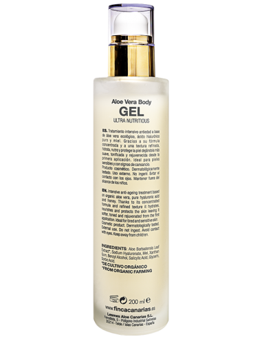 💚Ultra Nutritious Gel Loción Corporal | Finca Canarias