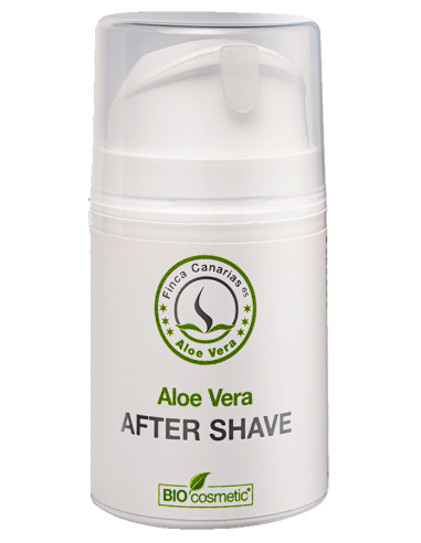 Lozione dopobarba con aloe vera