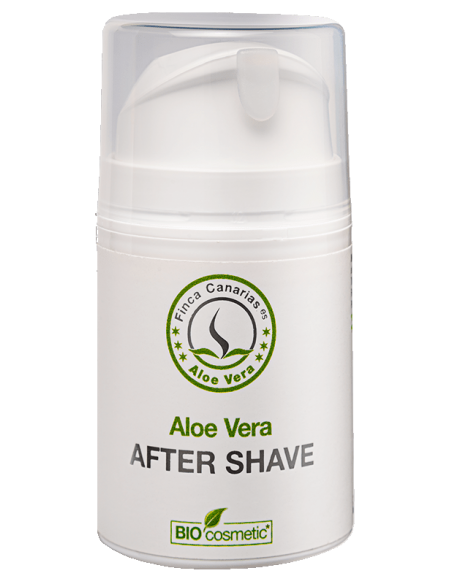 Aftershave lotion met aloë vera