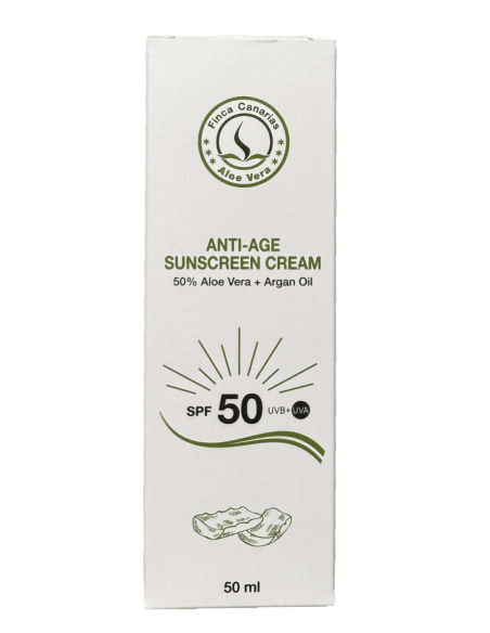 💚Zonnebrandcrème met aloë vera SPF 50 - 50 ml | Finca Canarias