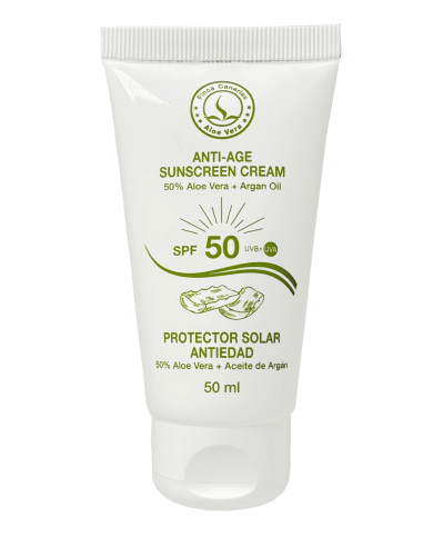 💚Zonnebrandcrème met aloë vera SPF 50 - 50 ml | Finca Canarias
