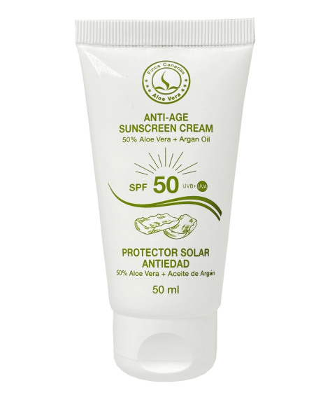 💚Zonnebrandcrème met aloë vera SPF 50 - 50 ml | Finca Canarias
