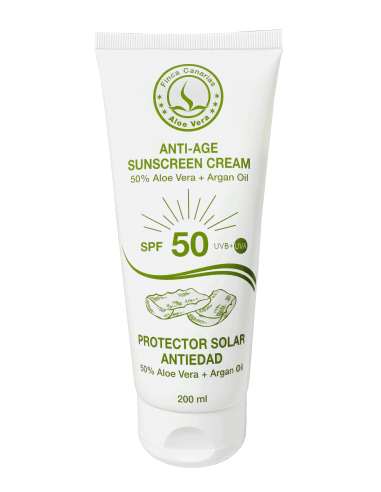 💚Aloe Vera Sunscreen SPF 50 - 200 ml | Finca Canarias