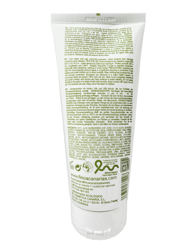 💚Zonnebrandcrème met aloë vera SPF 50 - 200 ml | Finca Canarias