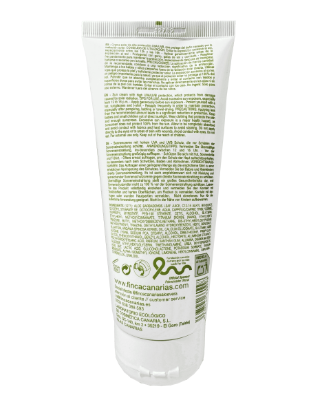 💚Aloe Vera Sunscreen SPF 50 - 200 ml | Finca Canarias