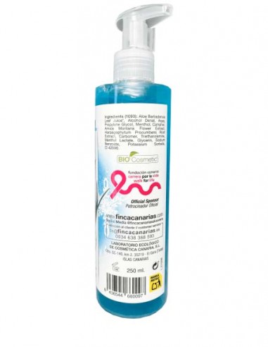 Koude gel met aloë vera