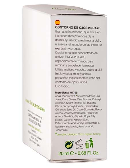 Hinweise zur Verwendung von Eye Contour mit Aloe Vera Saft