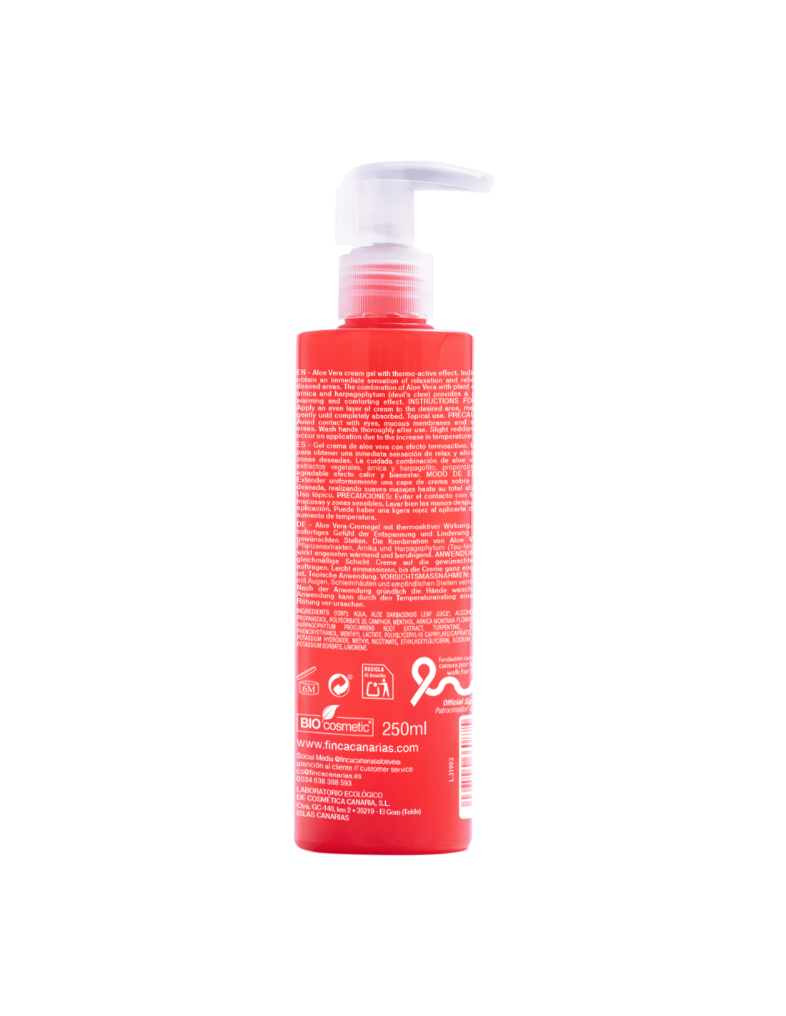 💚Gel Chauffant à l'Aloe Vera, Griffe du Diable et Arnica