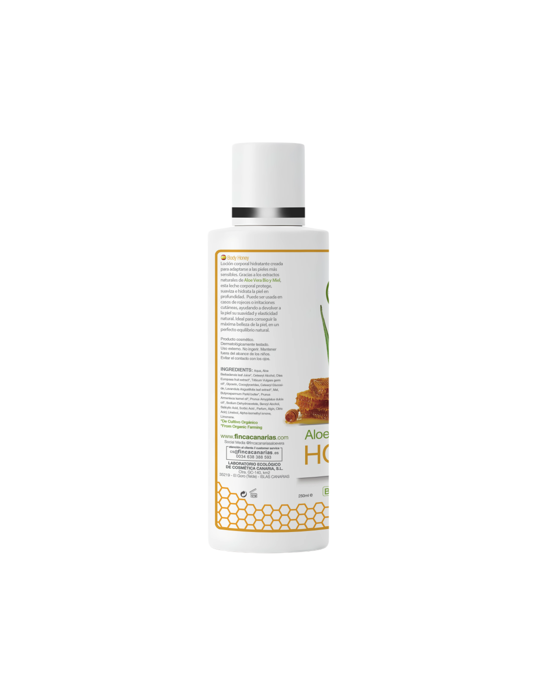 💚Lait Corporel à l'Aloe Vera et Miel | Finca Canarias
