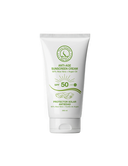 💚Sonnencreme mit Aloe Vera SPF 50 - 200 ml | Finca Canarias