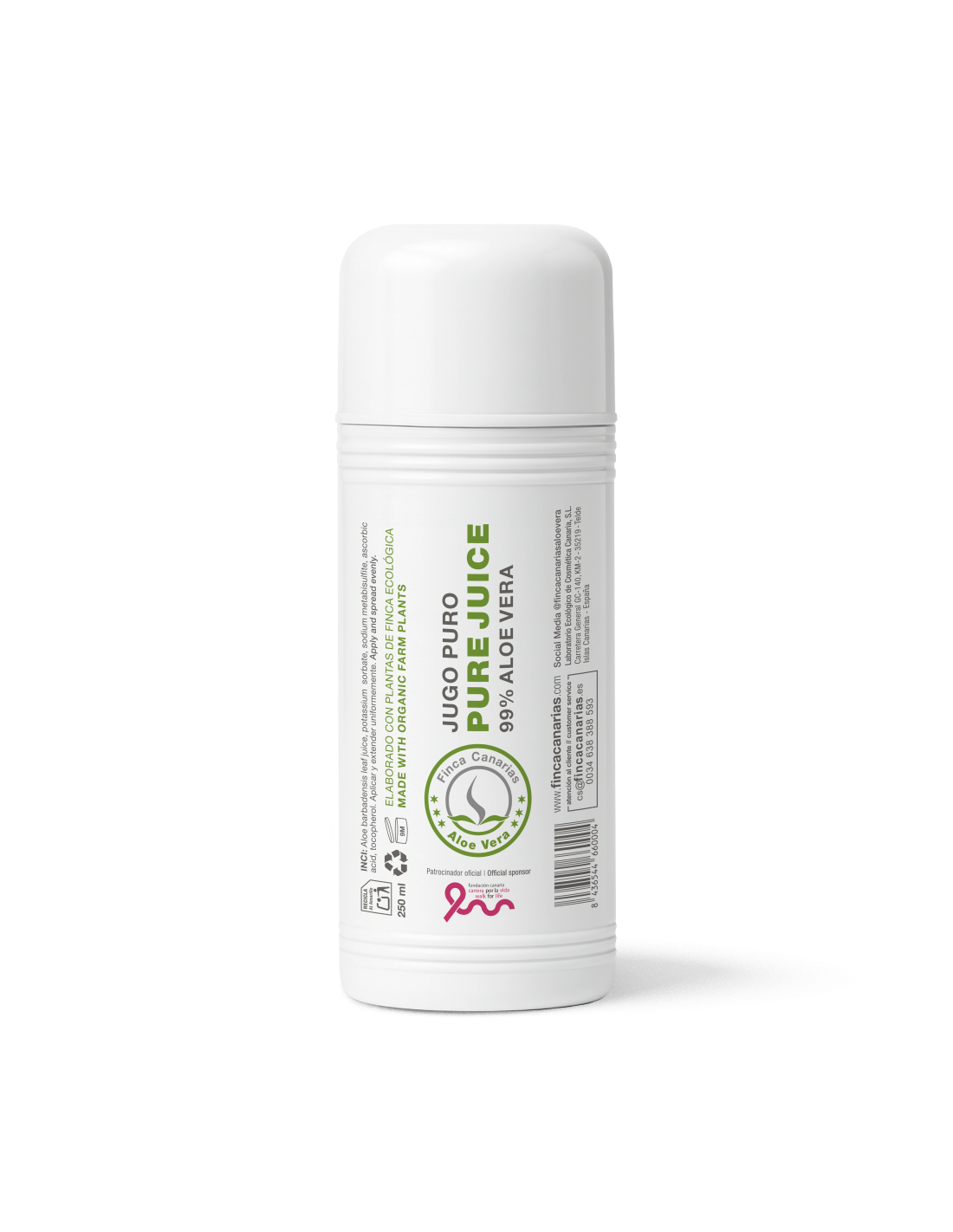 💚Zuiver aloë vera sap 250ml | Finca Canarias