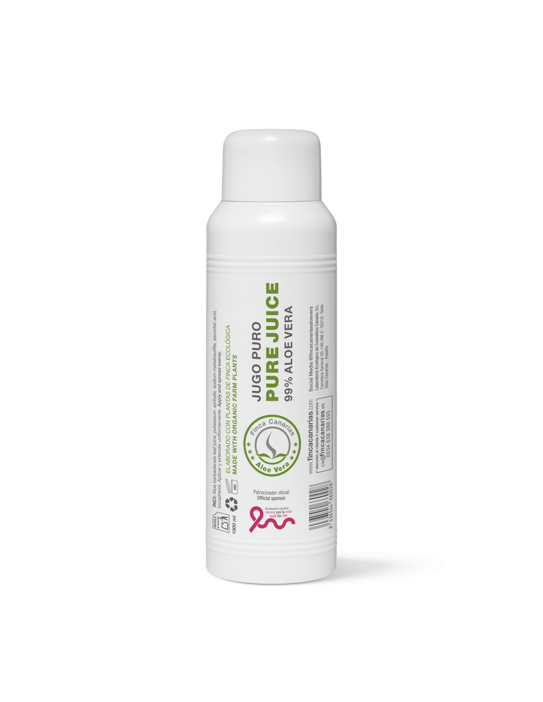 💚Jus Pur d'Aloe Vera 1L | Finca Canarias