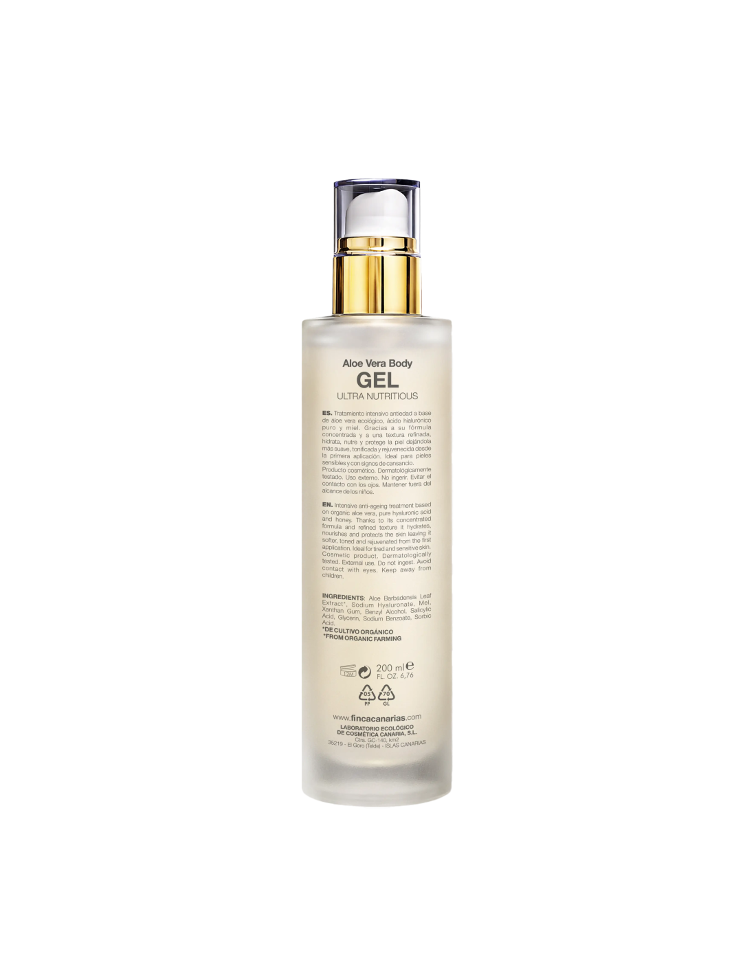💚Ultra nahrhaftes Körperlotion-Gel | Finca Canarias