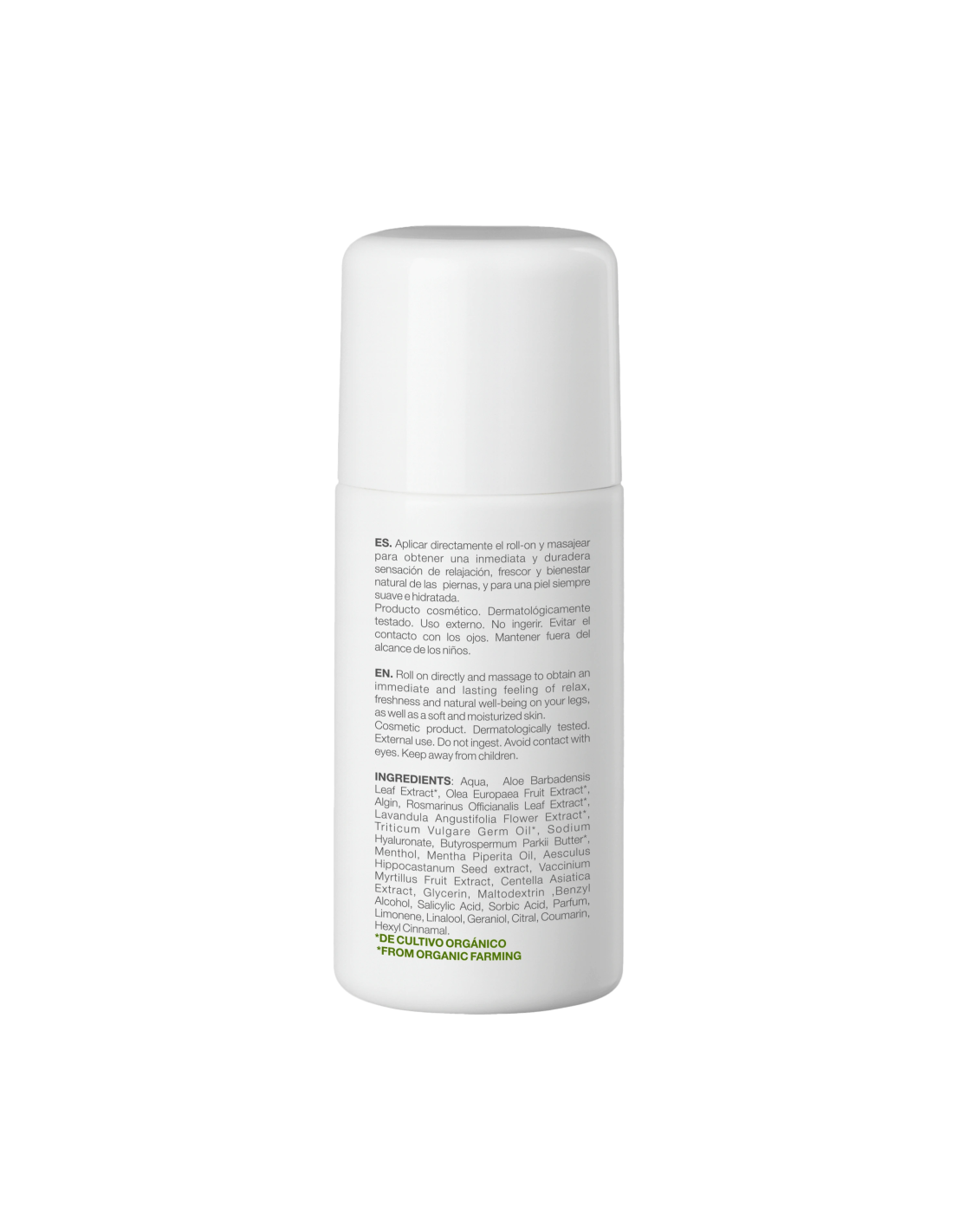 Roll-on de Aloe Vera para Piernas Cansadas