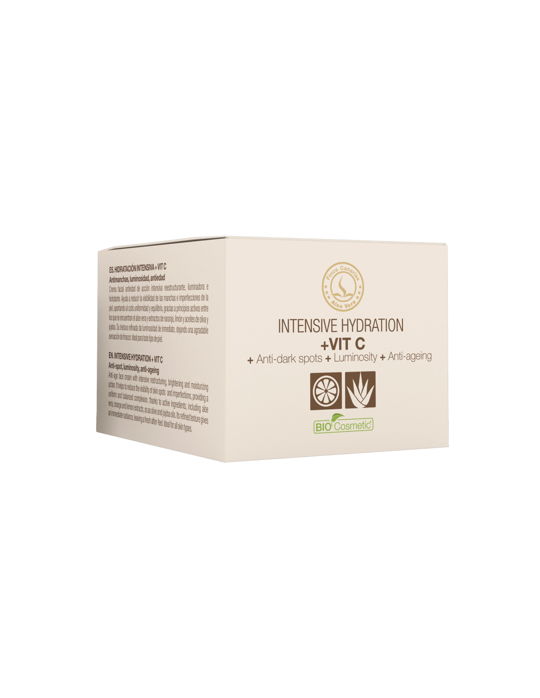 💚Crema viso idratante intensiva all'aloe vera e vitamina C