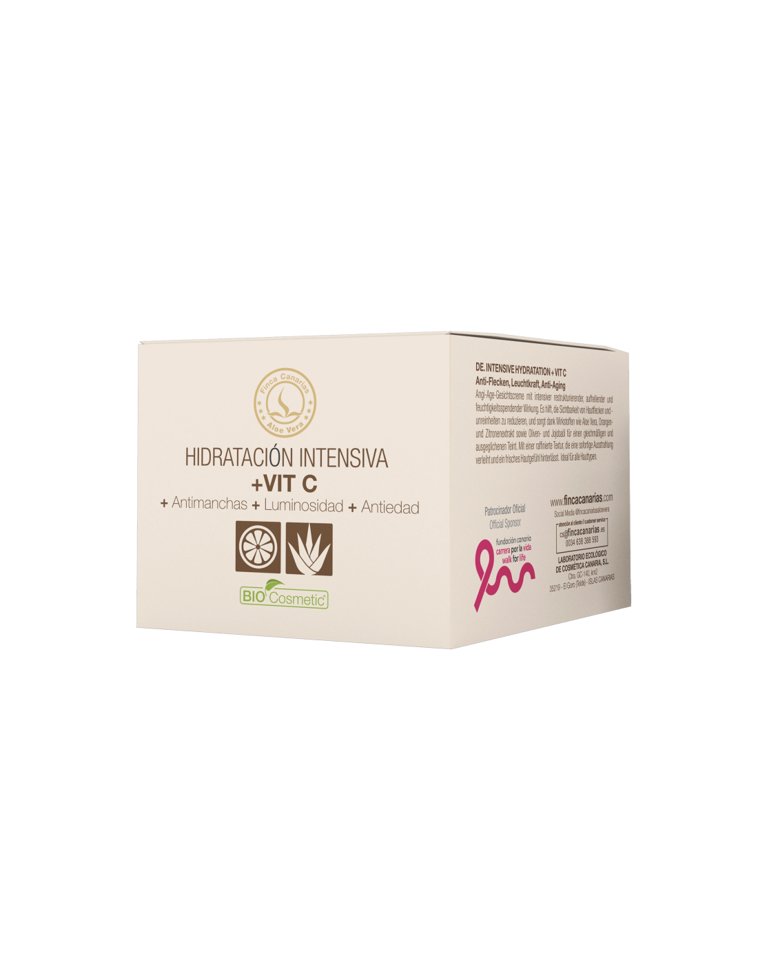 💚Intensief hydraterende gezichtscrème met aloë vera en vitamine C