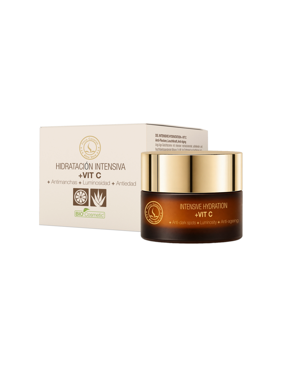 💚Crema viso idratante intensiva all'aloe vera e vitamina C